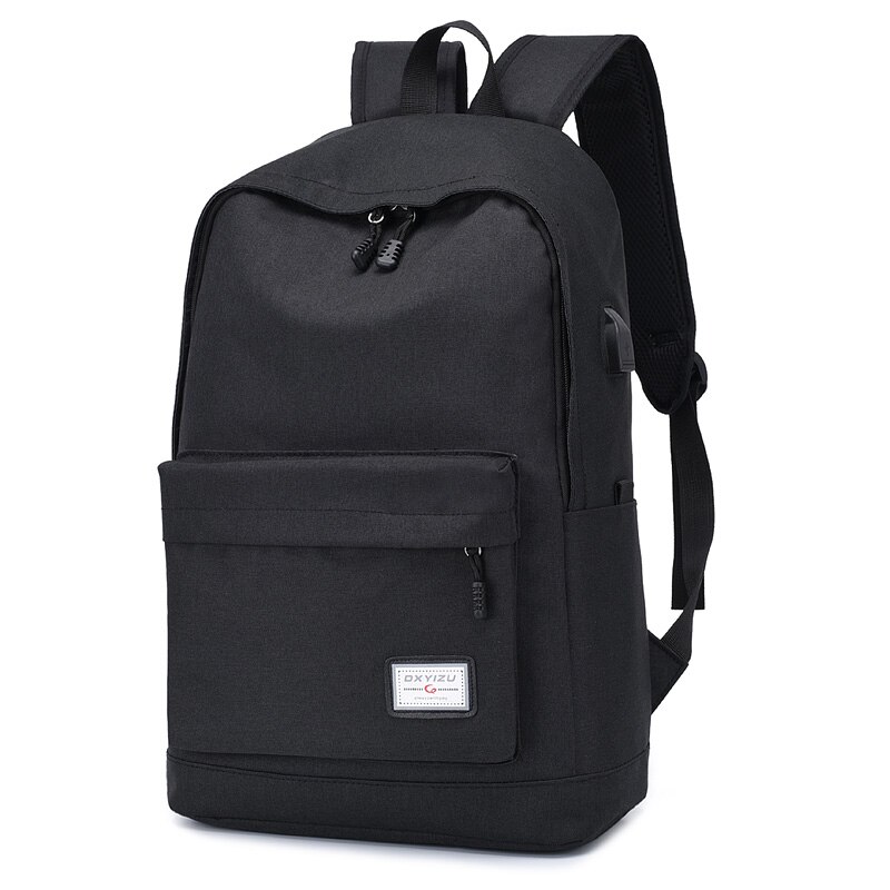 Mode Anti-Dief Rugzak Voor Mannen School Rugzak Reizen Laptop Rugzak Man Schooltas Voor Jongen Rugzak Rugzak knapzak: Black