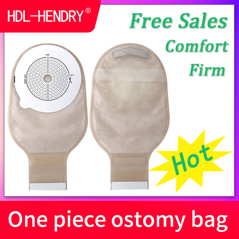 20 Pcs Colostomy Bags with Carbon Filter Disposable Noleak Stoma Bag