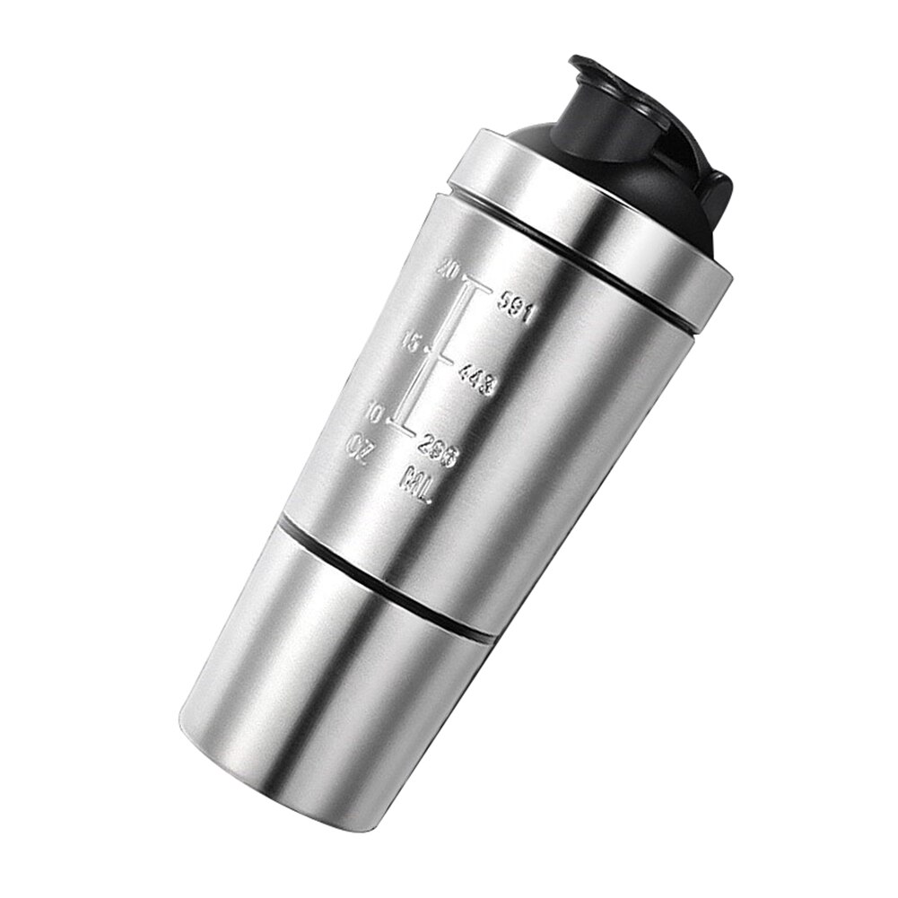 Rvs Eiwit Shaker Fles Eiwit Shaker Fles Voor Gym Office Flessen