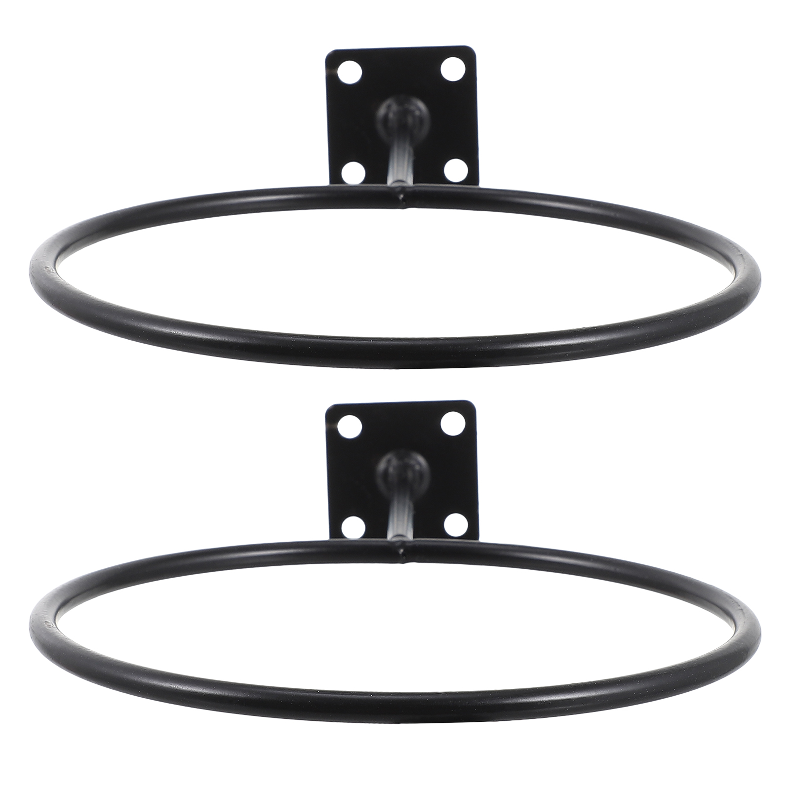 Hat Rack Bracket 2 Sets Iron Balls Racks Iron Basketball Brackets H... – Grandado