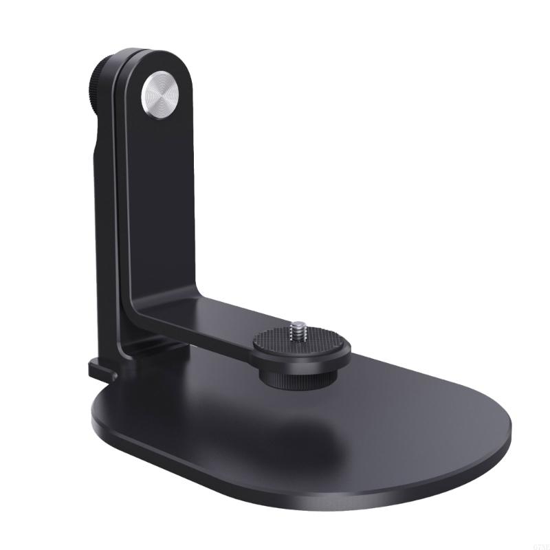 G7NE Projector Stand, 360°Rotating and Tilt Adjustable Desktop Projector Holder for Indoor/Outdoor Video Project: black