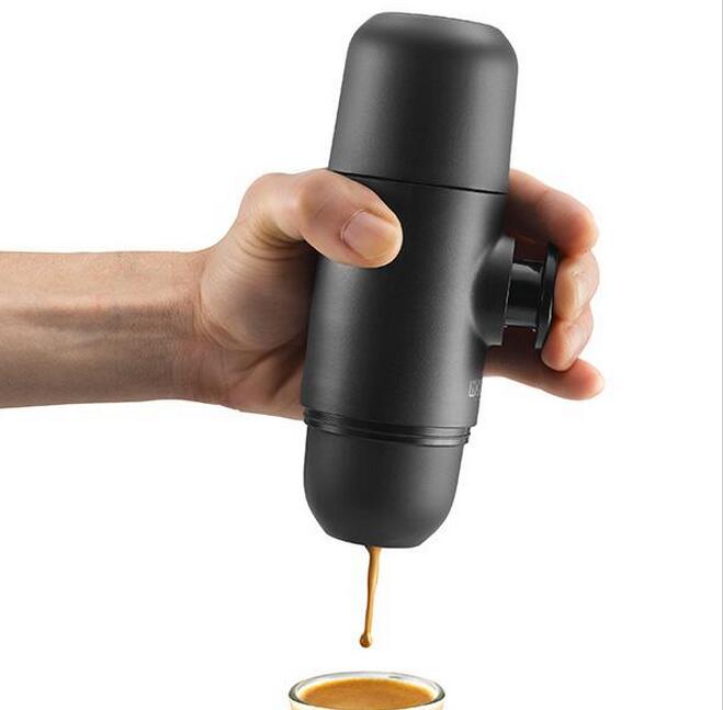 Handleiding Koffiezetapparaat Hand Druk Draagbare capsules koffie machine voor Nespresso Capsules