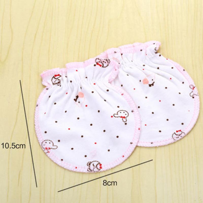 100% Cotton Baby Anti Scratching Gloves Newborn Gloves Protection Face baby Mittens Glove anti-grab gloves Infant Accessories