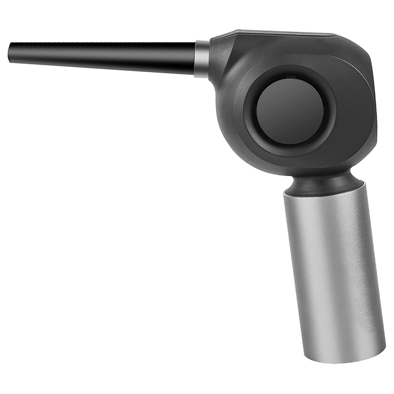 Snoerloze Elektrische Perslucht Stofdoek-Blower &amp; Vacuüm 2-In-1, vervangt Ingeblikte Lucht Spray Cleaner Voor Computer Toetsenbord: Default Title