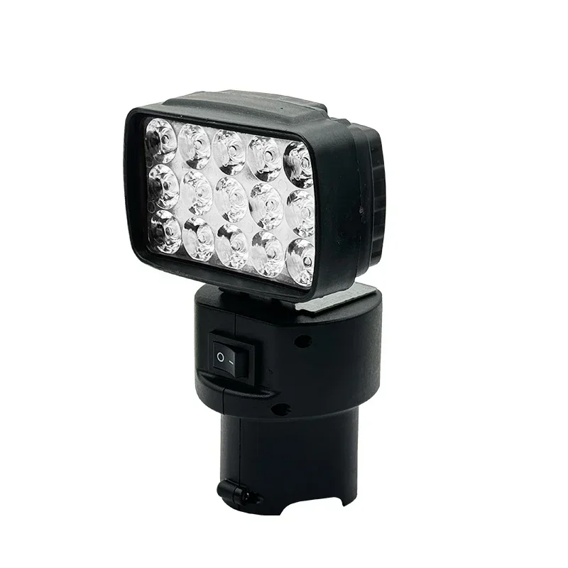 Lámpara de trabajo con batería de litio, foco, linterna para Lomvum DeYun ZhiPu para KoMax GCRAFT, batería de litio de 12V y 10,8 V