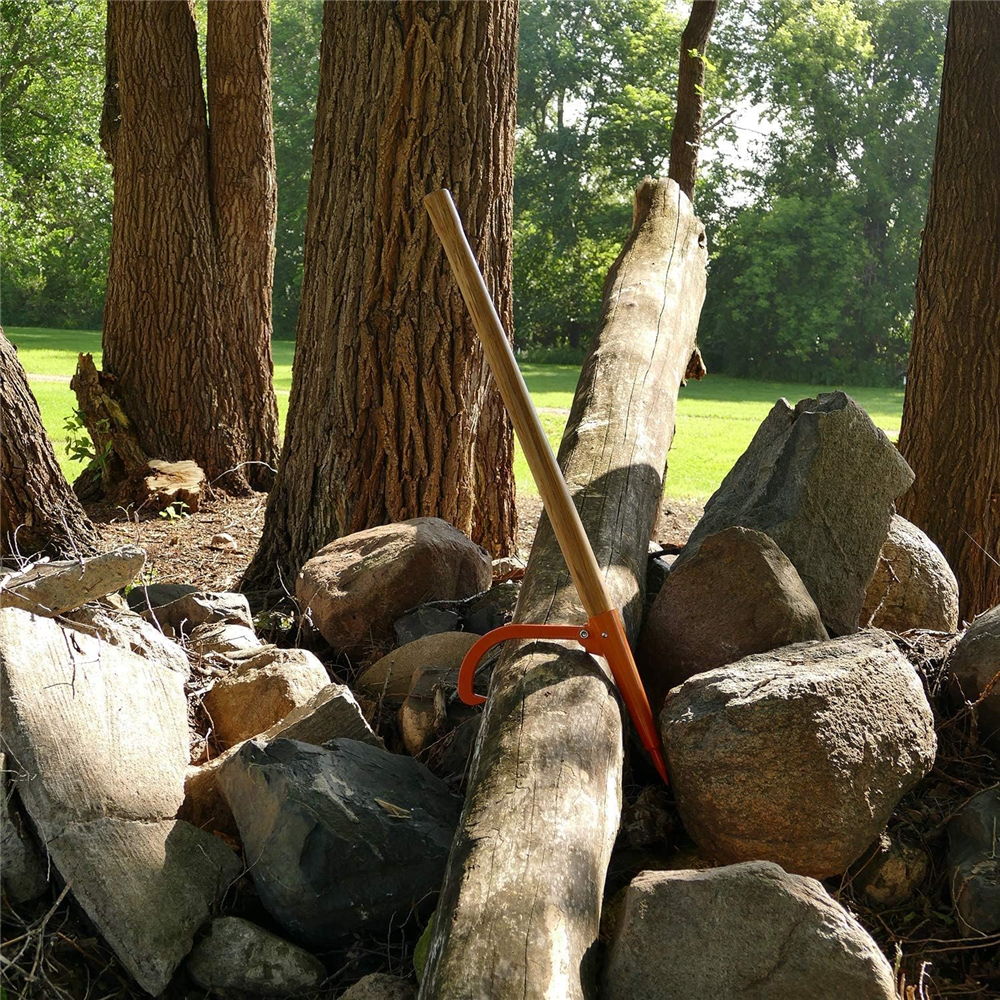 Roller Felling Lever Garden Backyard Lifter Log Peavy Rustproof Cant Hook Tools Home Backyard Lifter Rustproof Roller Tool