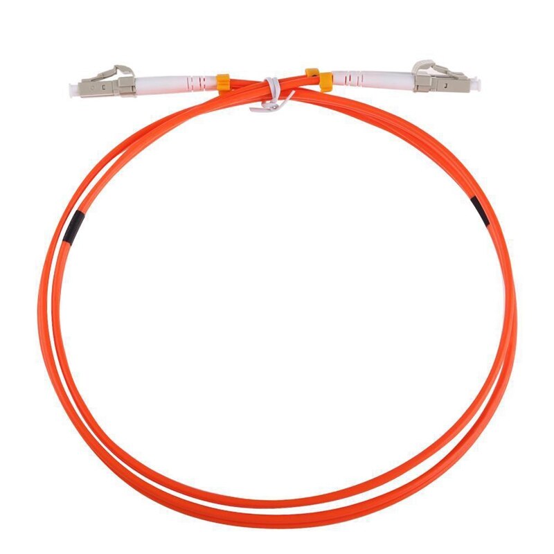 Praktische Boutique 1M Jumper Kabel Duplex Multimode LC-LC Lc Lc Fiber Optic Optische Patch Cord