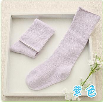 baby Spring/Autumn Tights Cotton Baby Girl Pantyhose Kid Infant Knitted Collant Tights Soft Infant Clothing: Gold / 12M