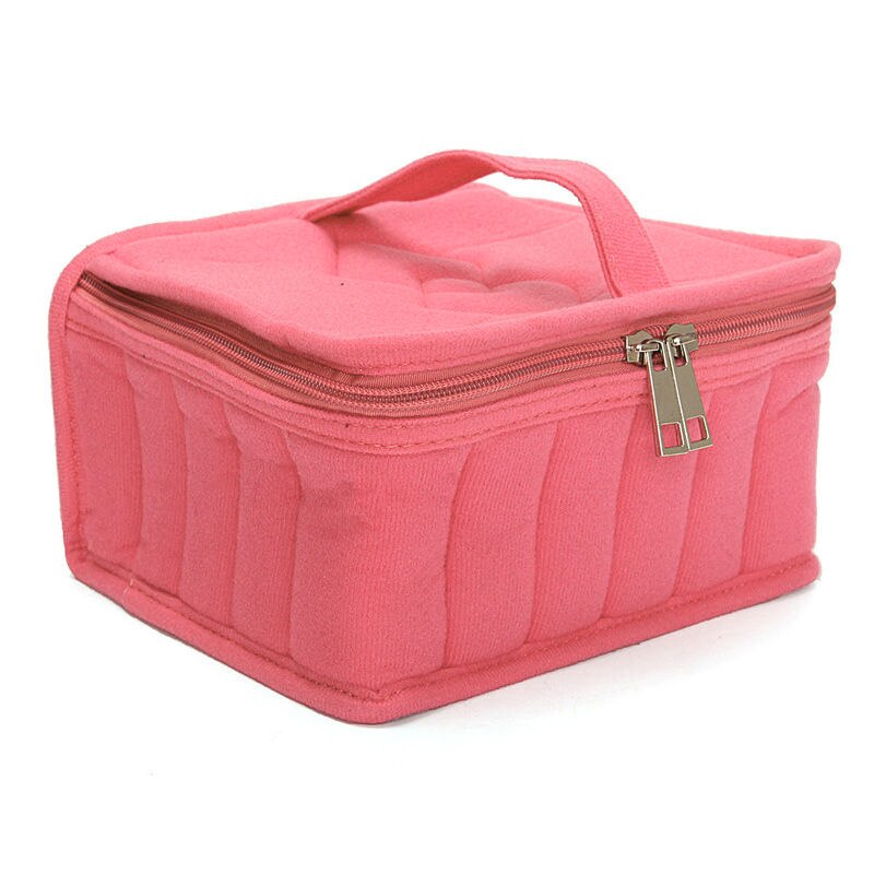 Tragbare 16 Flasche 15ml Ätherisches Öl Lagerung Tasche Tasche Halfter fallen Reise Nagellack Veranstalter Lagerung Kasten Container Sarg