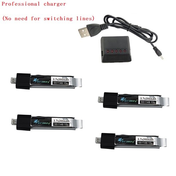 Upgraded For V911 F929 F939 Battery with Charger sets for WLtoys V911 F929 F939 RC Helicopter 3.7V 200mAh 551148 Battery EU / US: Purple