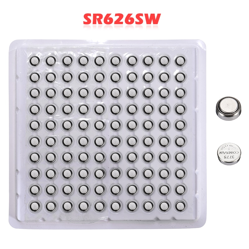 50 pieces Cell Coin Watches Battery LR44 AG13 L1154 357 SR44 1.5V Alkaline Button Batteries Suitable For Watch Replacement