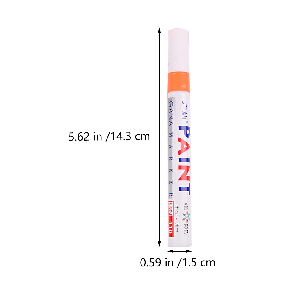 6pcs Paint Marker Pens Acrylic Paint Pens Oil Based Paint Markers Graffiti Markers