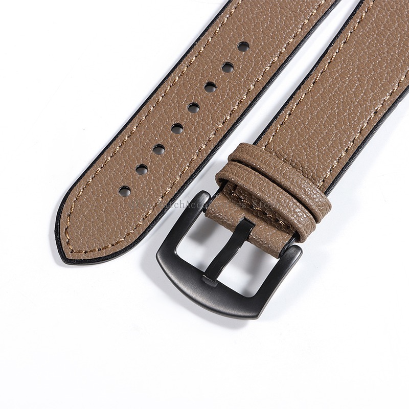Bracelet Smartwatch universel pour homme et femme, silicone souple, bracelet de montre en cuir, bracelet de remplacement sport, bracelet à dégagement rapide, 20mm, 22mm