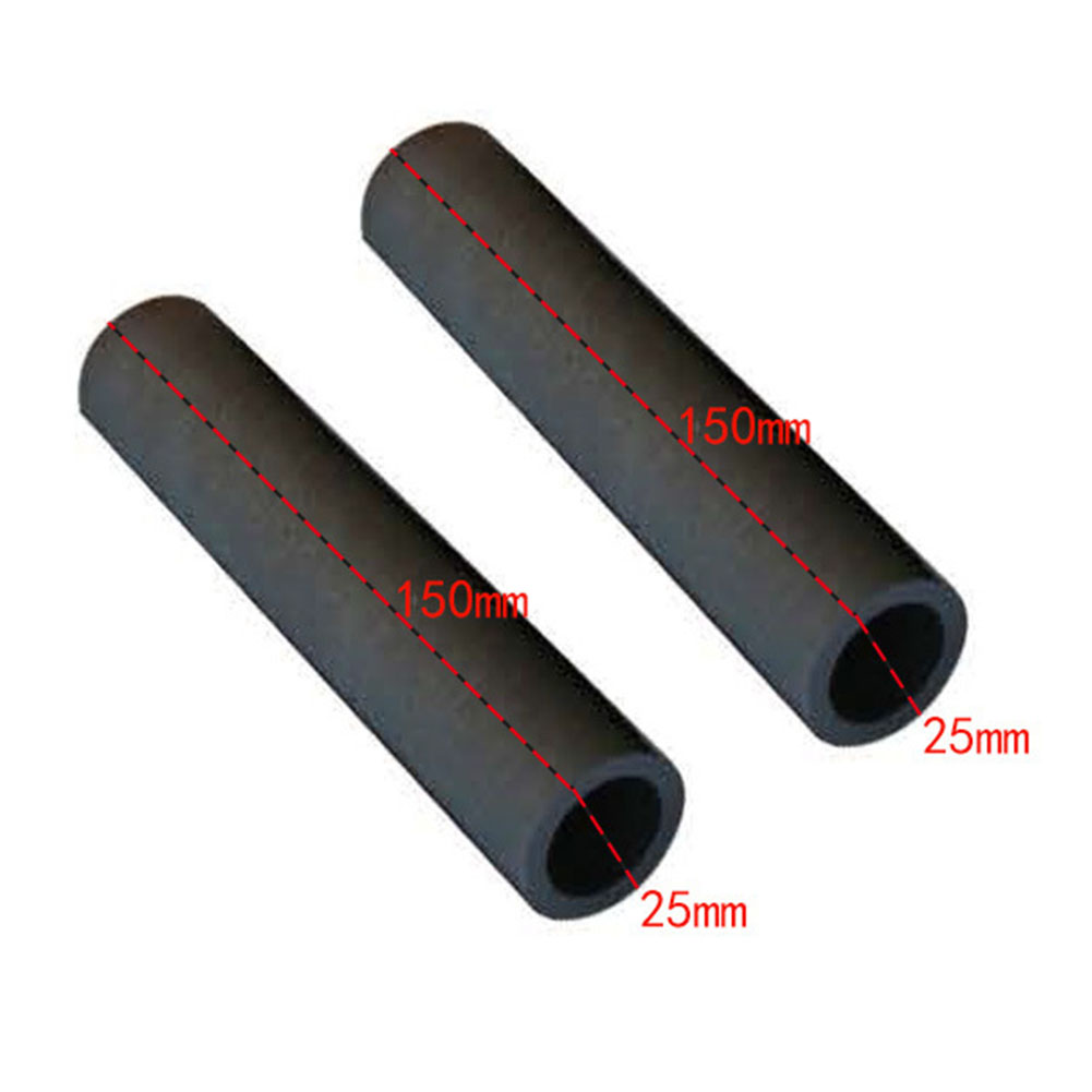 Handlebars Grips Plastic Fitness Equipment Handles Abs Black Install Mm Fitness Equipment PVC Handlebars Grips: Beige