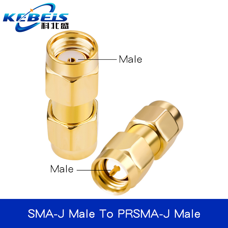 2 uds conector SMA adaptador SMA a SMA SMA a SMA/RPSMA enchufe macho y conector hembra conector adaptador coaxial RF recto deslizante ﻿: Marfíl