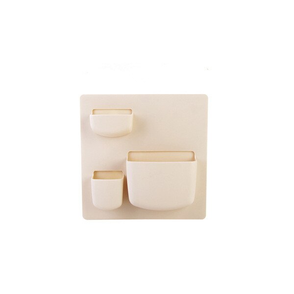 Thuis Opslag Muur Zuignap Plastic Opbergrek Cosmetische Toiletartikelen Diversen Opslag Houder Badkamer Keuken Organizer: 6