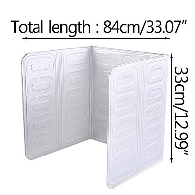 Aluminum Foldable Splatter screen Kitchen Tool Gas Stove Baffle Plate Frying Pan Oil Splash Protection Screen Kichen Accessories: D
