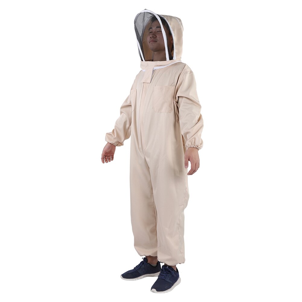 Apicultura miel protección apicultura protección de cuerpo completo chaqueta bata traje granja herramientas de abeja