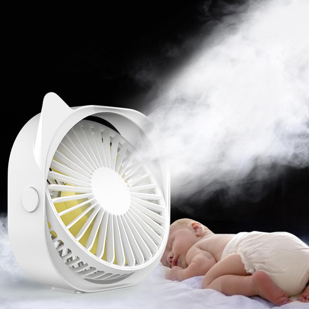 Summer Mini USB Rechargeable Air Cooling Fan Clip Desk Fan Dual Use Home Student Dormitory Bedside Portable Desktop Office Fan