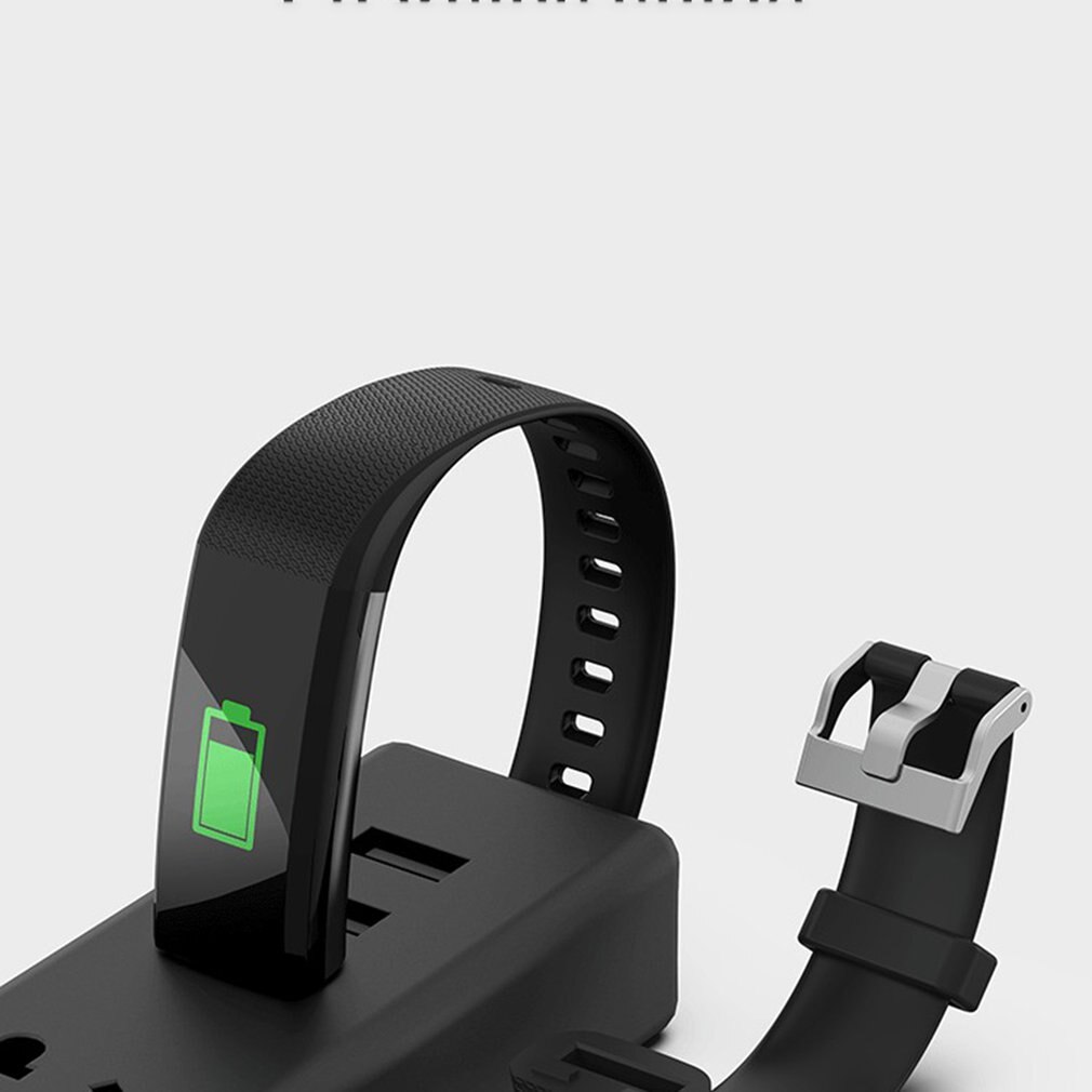 Runmifit S5 Smartwatch saluto Banda tenere sotto controllo Smartwatches Nero accorto Vigilanza di Forma Fisica Traker Impermeabile Senza Fili androide Ios
