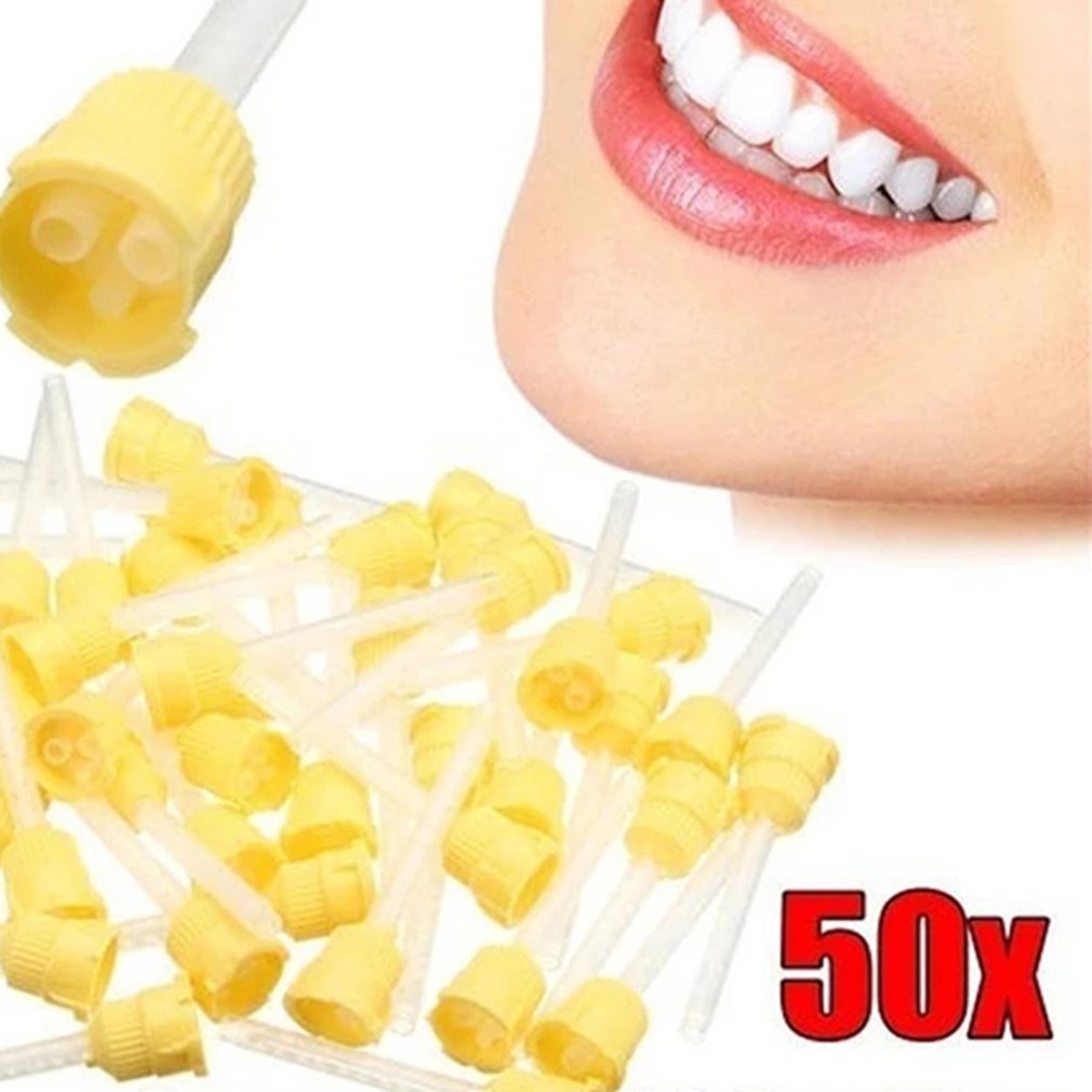 100 stücke Zahn Materialien Zahnmedizin Silikon Gummi Förder Einweg Silikon Gummi