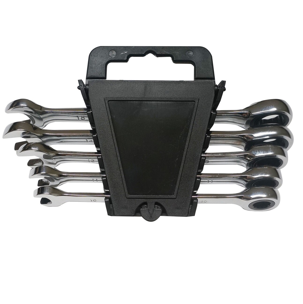 5 Pcs 72 Teeth Combination Ratchet Wrench Set Universal Spanner Vehicle Repair Tools Metric or Imperial