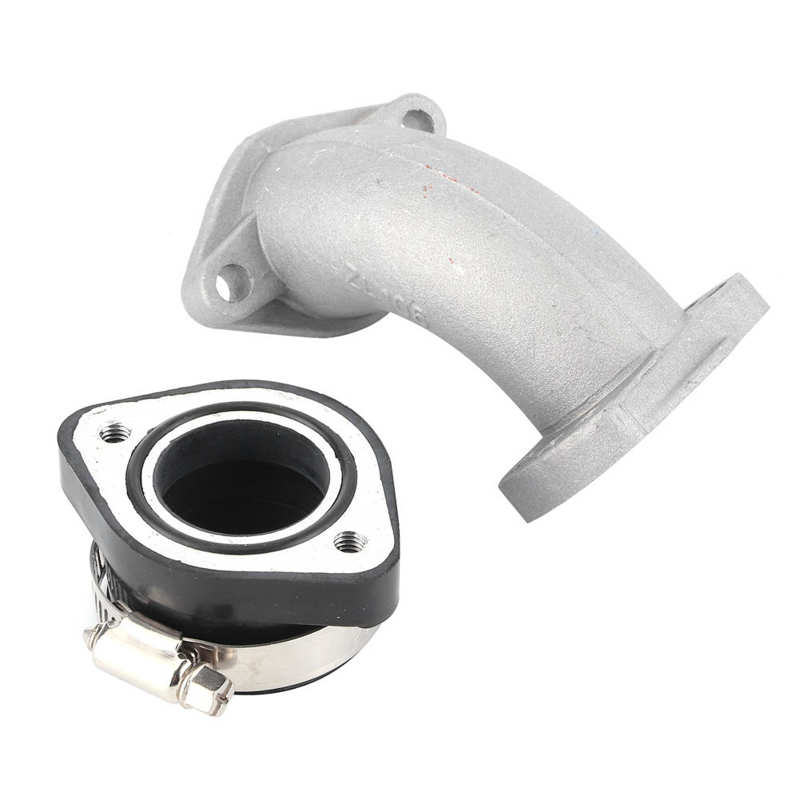 Carb Inlet Manifold Carburetor Rubber Manifold Inlet Pipe Tube Pipe for Mikuni VM22 VM24 OKO KOSO KEIHIN PE24 PE26 PE28