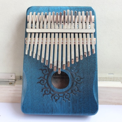 17 Keys Bull Kalimba Thumb Piano Mahogany Body Mus... – Vicedeal