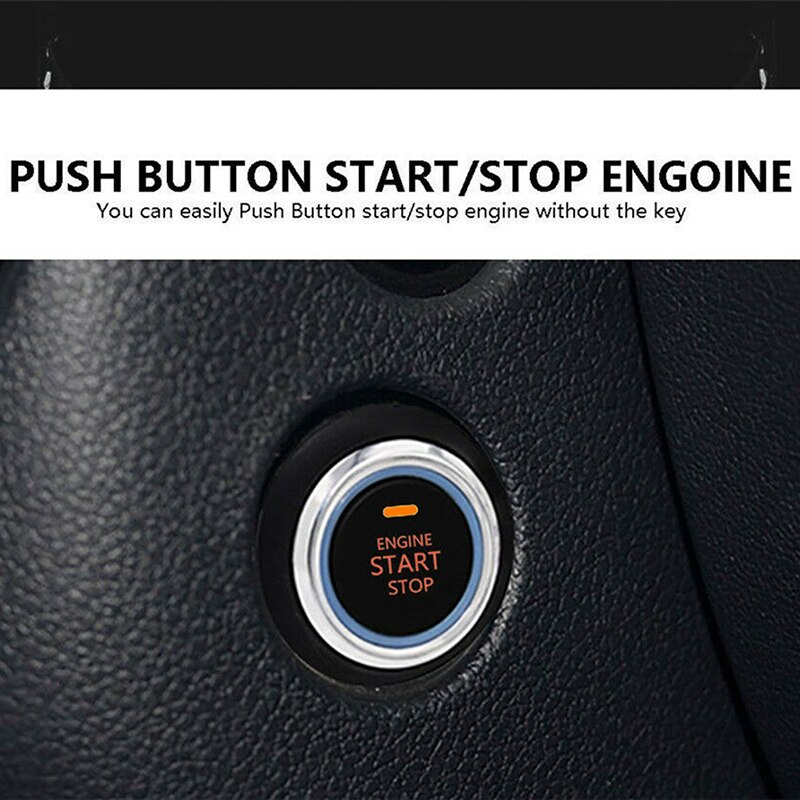 1set Auto Alarm Afstandsbediening Auto Keyless Entry Motor Start Alarmsysteem Remote Starter Stop Auto System Kit