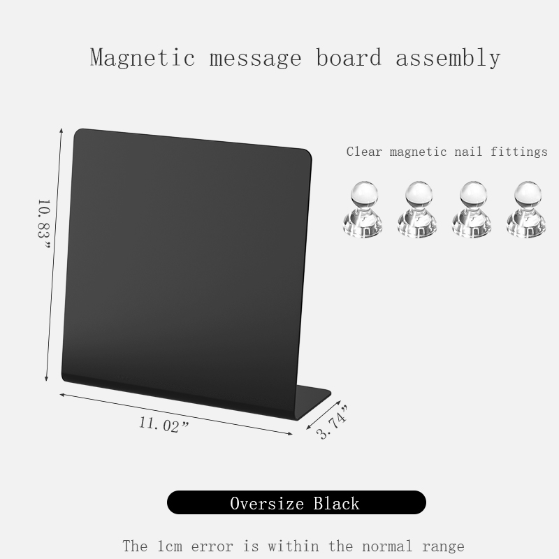 Blackboard Whiteboard Office multifunctional board Display blackboard message Blackboard mini board Drawing blackboard message: PURPLE