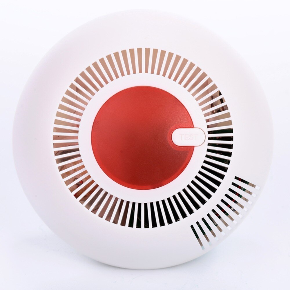 Sensor de humo de seguridad para el hogar, equipo de seguridad independiente de 85 dB, Sensor Detector de humo