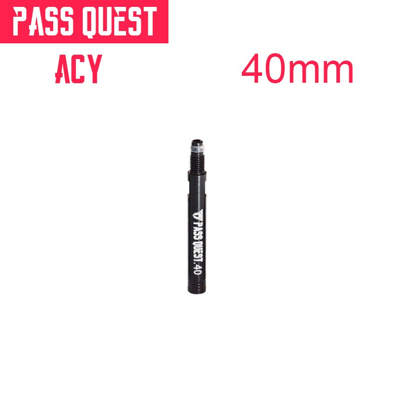 Pass Quest Road Fiets wielen 20mm 40mm 60mm Franse ventiel Verwijderbare extender Presta Valve Tire Extender Cap core Adapter onderdelen: detachable 40mm