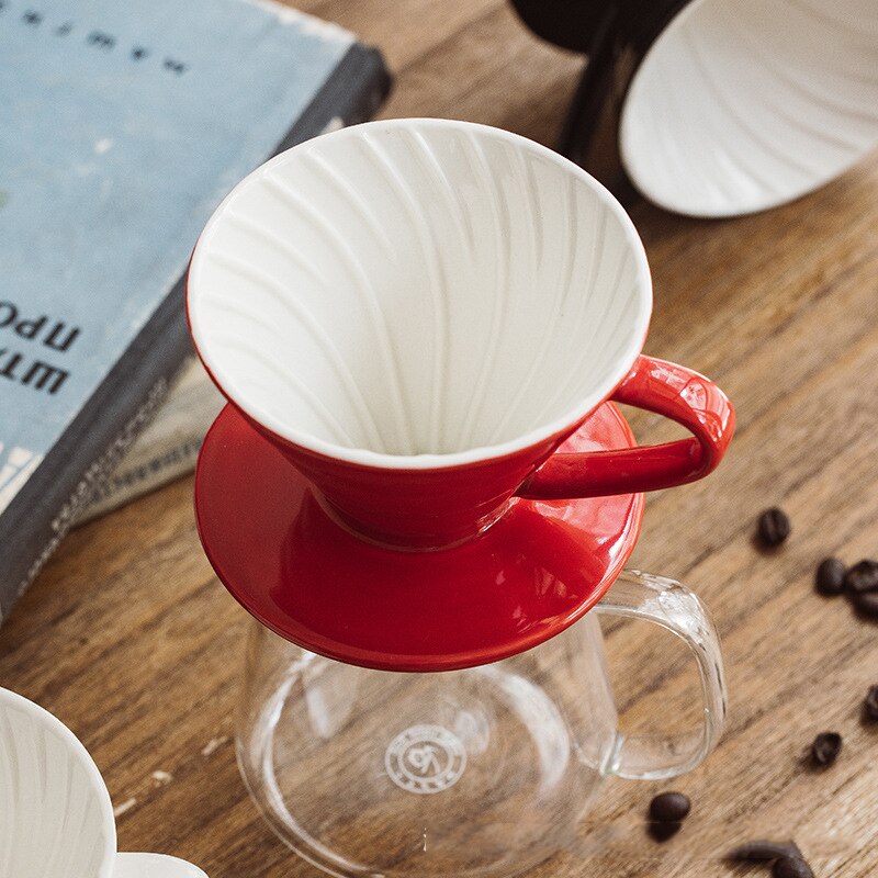 V60 Coffee Pot ,350ml 600ml 800ml Glass Coffee Dripper, Insulated Handle To Keep Your Pour Over Coffee and Fresh Drip Kettle