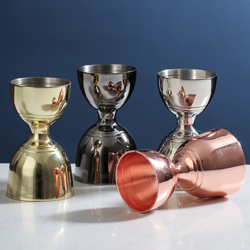 Jigger In Acciaio Inox Per Bar, Dosatore Cocktail Bifacciale 20ml/40ml, Misurino Per Liquori E Sciroppi