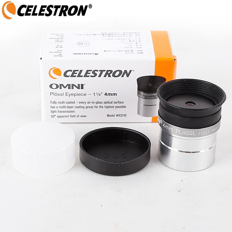 Celestron Omni 4Mm 6Mm 9Mm 12Mm 15Mm 32Mm 40Mm Oculair En Omni 2X barlow Lens Volledig Multi-Coated Metalen Astronomie Telescoop