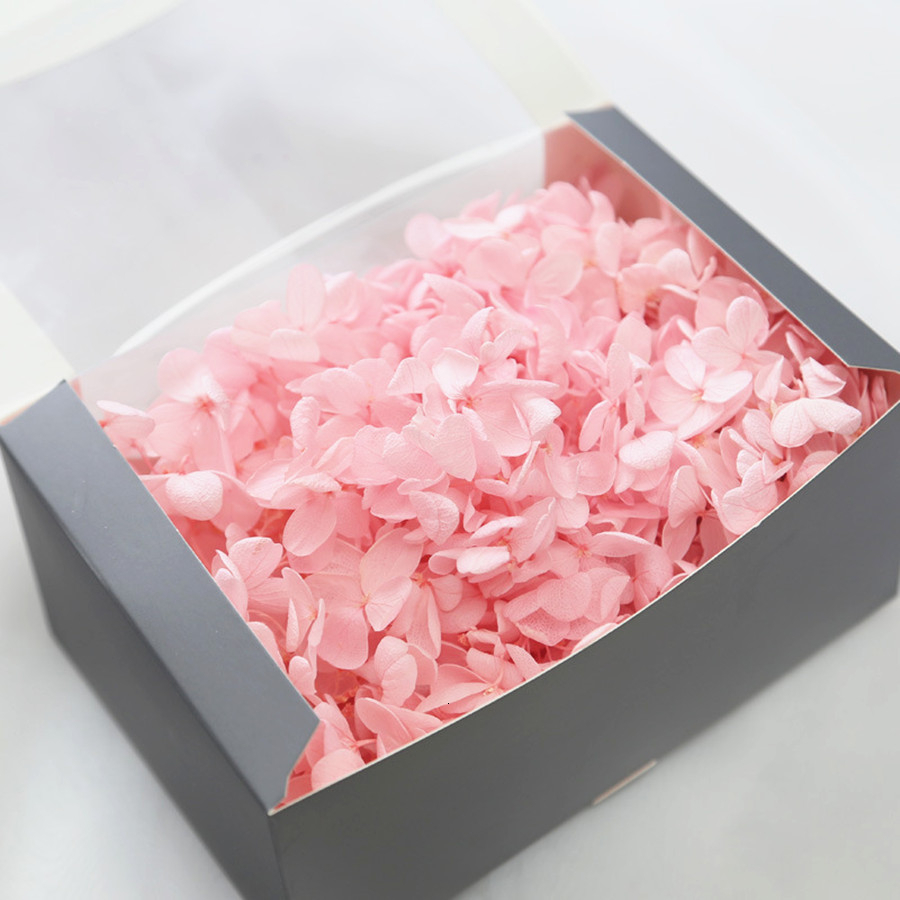 20g naturlige frisk hortensia tørket blomsterhode gjør-det-selv ekte evigblomstmateriale langtidskonservering falmer ikke: 2