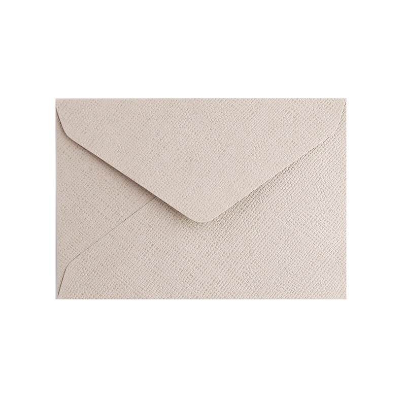 (10 stk./parti) specialpapir vintage konvolutter i western-stil linned: Grå