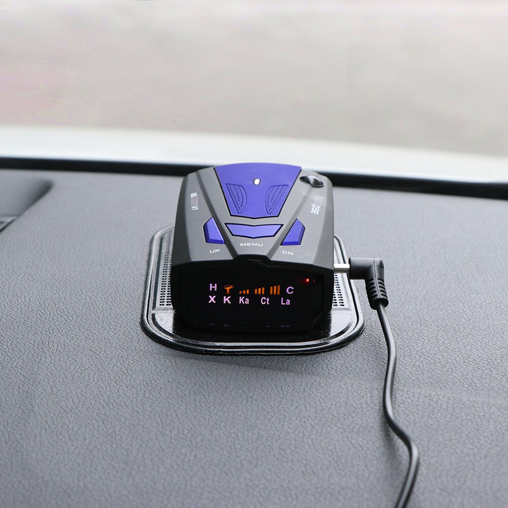 Allomn Radar Detectoren Led Eenvoudige Installatie Controle Voor Rusland Gps Auto Anti Radars Politie Speed Auto 2in1 Radar Detector