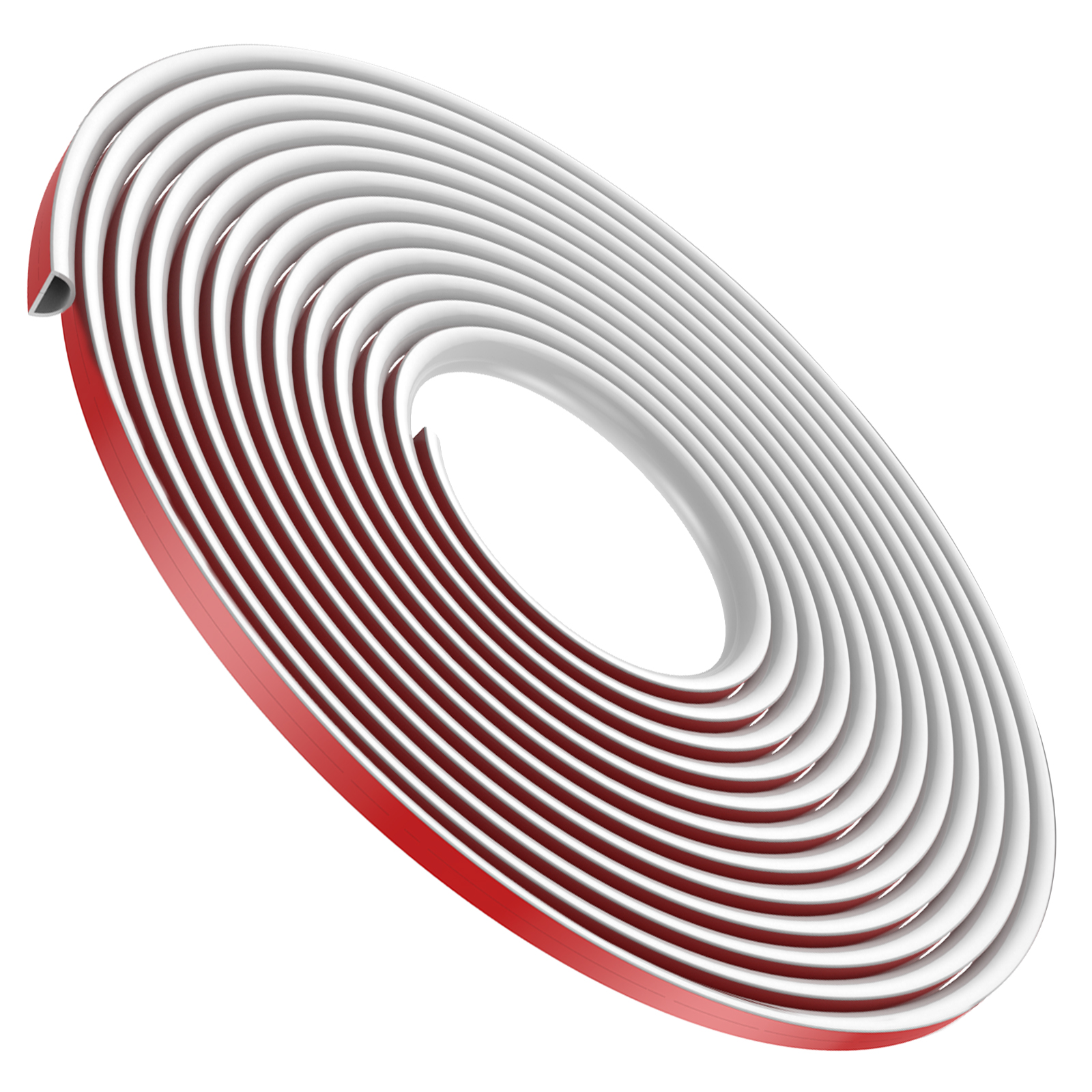 4/6/8 m Floor Cord Cover Floor Cable Sheaths PVC Flexible Electrical Conduit Cable Protectors Self-adhesive Cable Hiders: 100m