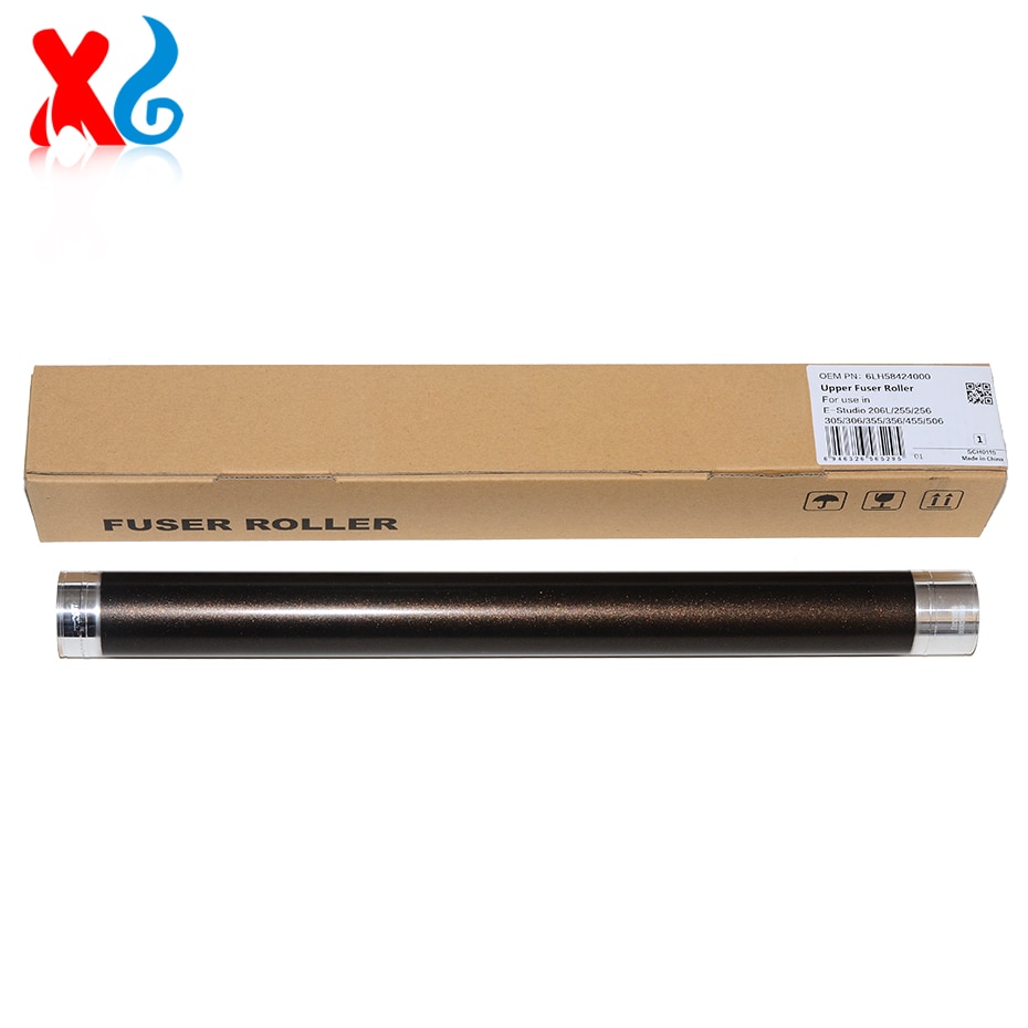 2X Rouleau Chauffant Du Four Supérieur Remplacement pour Toshiba E-studio 255 256 305 306 355 356 455 456 506 206L 205 6LH58424000 6LJ16933000