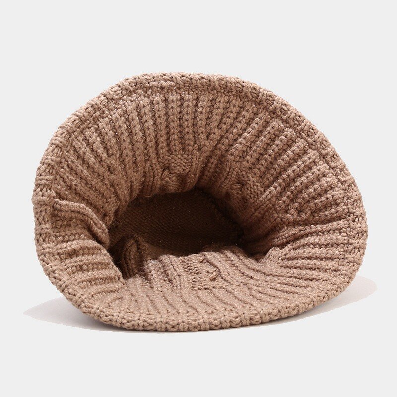 Vrouwen Herfst Winter Muts Warm Visser Hoed Panama Outdoor Hoofddeksels Bob Emmer Hoed Hand Gebreide Wol Hoeden voor Vrouwen