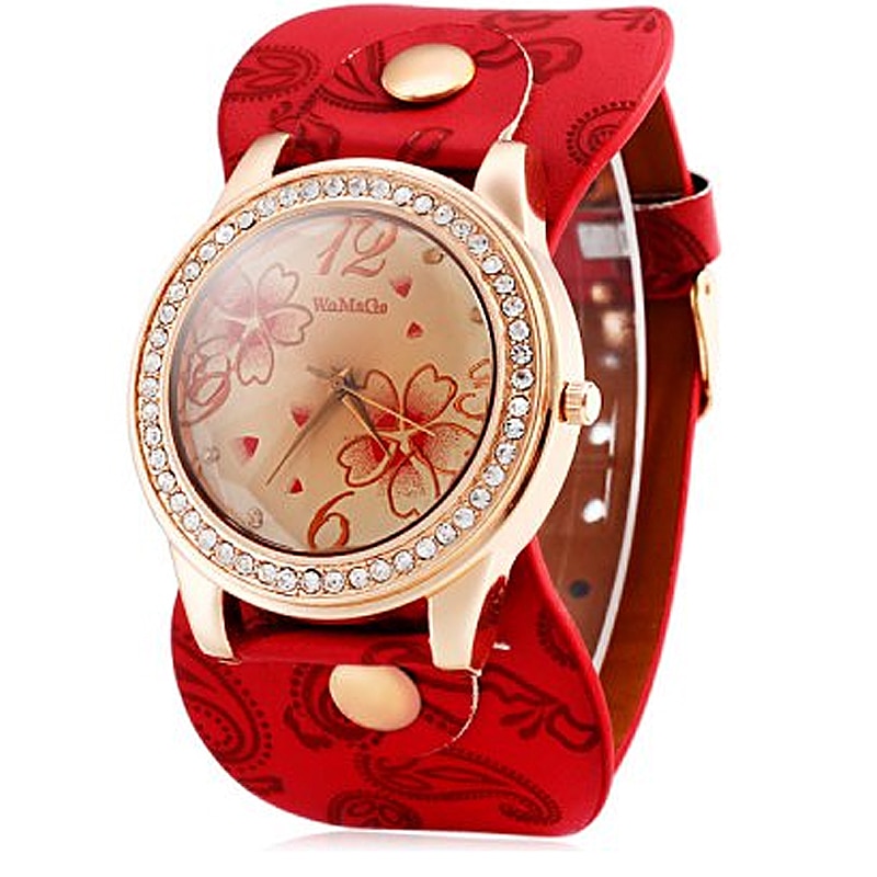 Vrouw Horloge Womage Horloge Crystal Vrouwen Horloges Oversize Dial Quartz Horloges Relogio Feminino Montres Femme Dames Horloge
