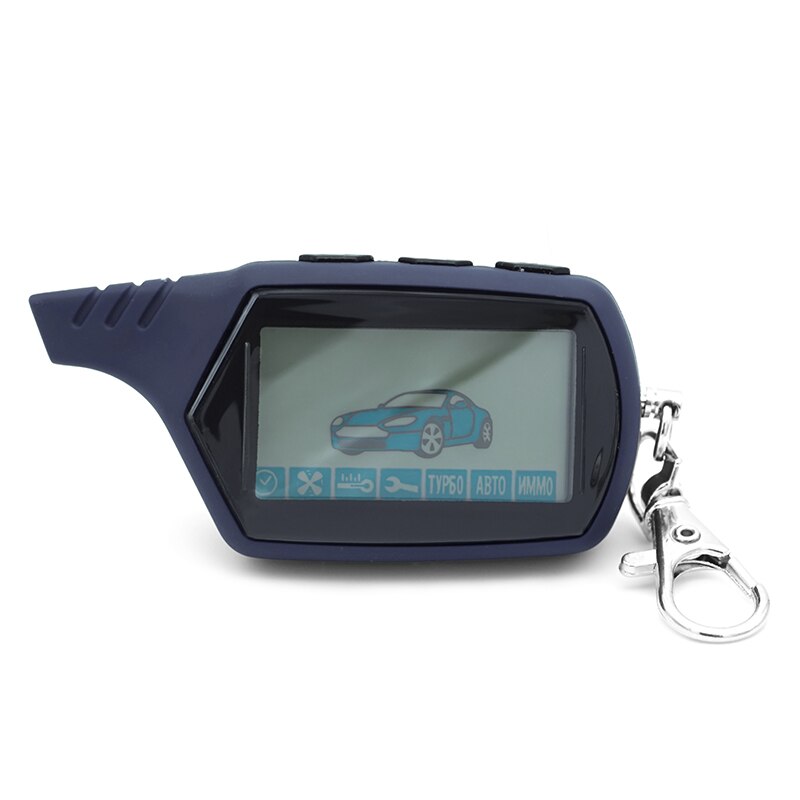 A91 Keychain Remote Control Key Fob For Russian Vehicle Security Starline A91 Engine Starter Car Anti-theft Alarm System