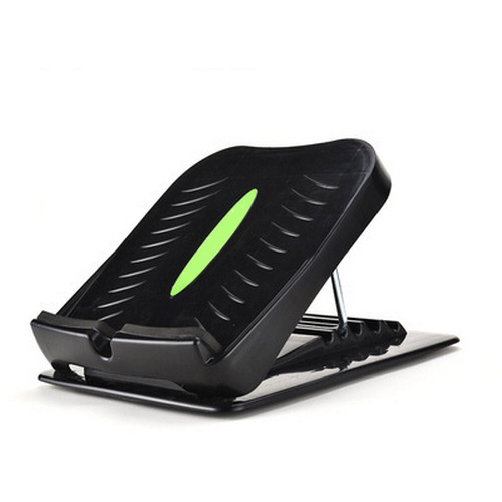 Anti-Slip Adjustable Foot Calf Stretcher Incline Board Body Stretching Tool for Sports Yoga Massage Fitness Pedal Stretcher: Black