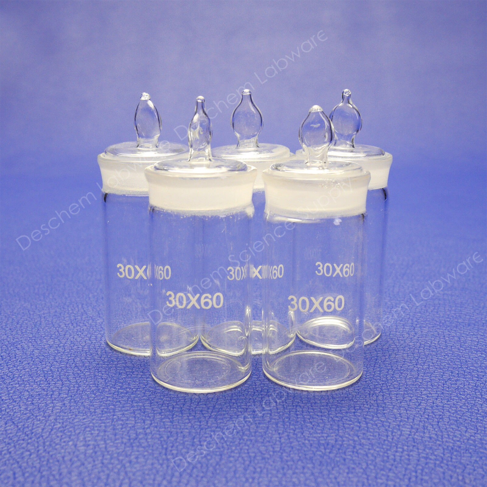 30*60,Lab Glass Weighing Bottle,Tall Form,Dia=30mm,Height=60mm,5 Pcs/Lot