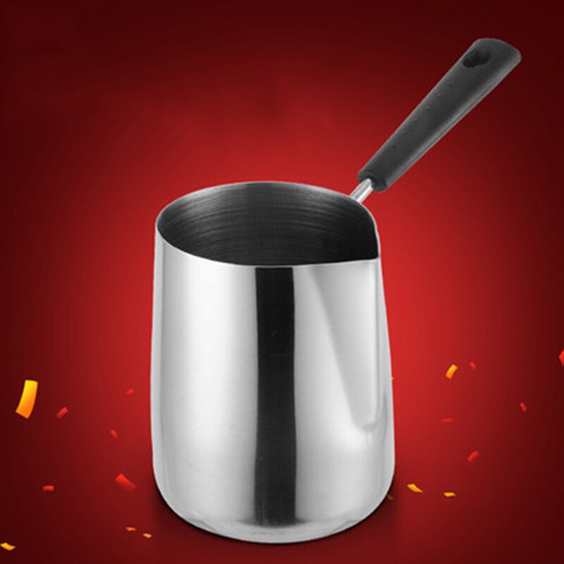 Moka slitesterk tyrkisk kaffekanne induksjon komfyr tekanne vannkoker gasskomfyr oppvarming rustfritt stål melk skummende mugge latte gryte