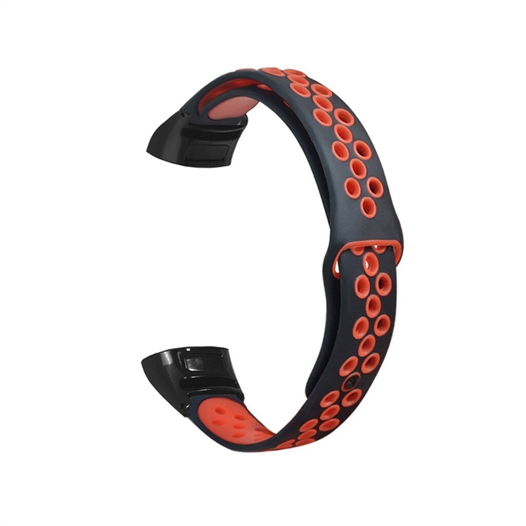 30 neue Sport Silikon Ersatz Uhr Band Handgelenk Gurt Für Huawei Honor Band 5/4 Einstellbare Smartwatch Zubehör: Red 