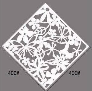 Biombo-paneles cortina de pared de 40cm x 40cm, pantalla colgante móvil para sala de estar, entrada minimalista, pantalla plegable china de 8 piezas: A