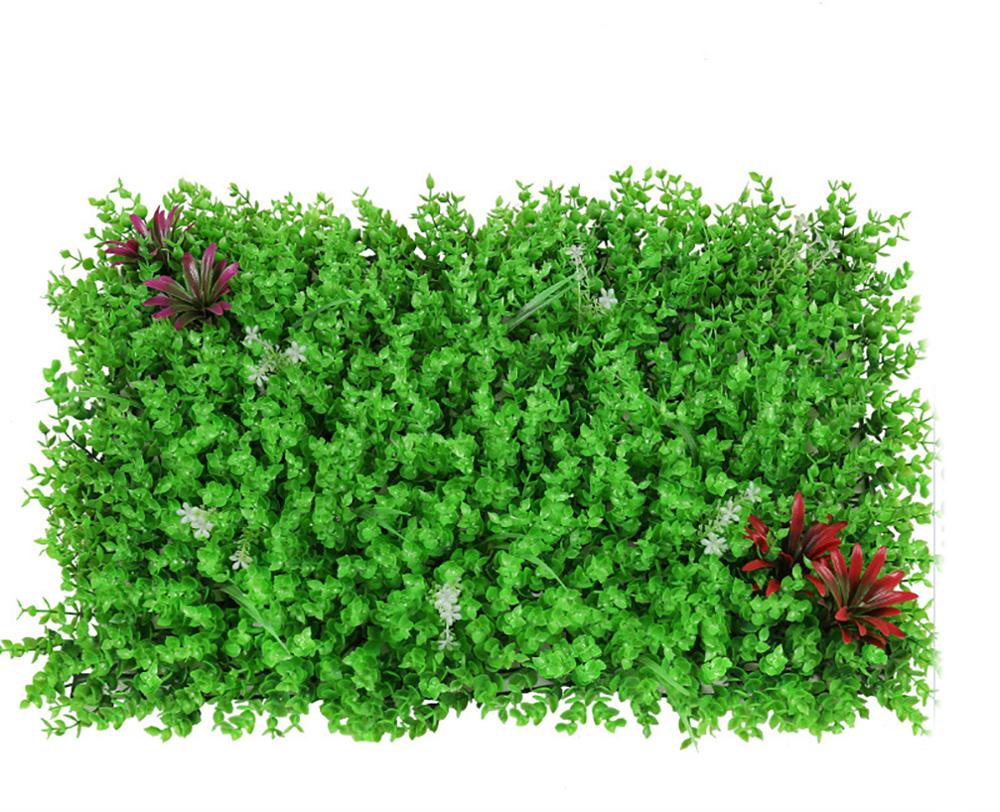 faux grass decor garden fence outdoor wall decorations for patio flower wall backdrop: 2