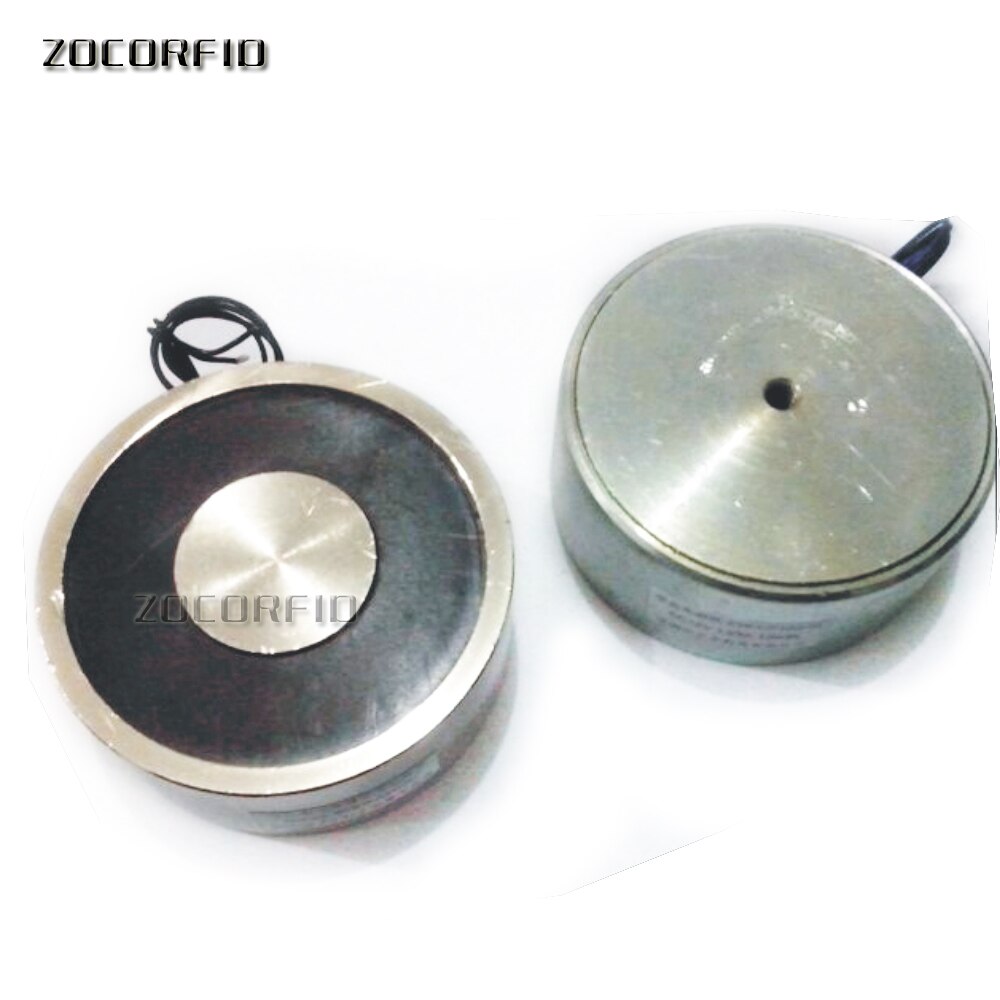 P40/20 DC Solenoid Electromagnet,Round Electro Holding Magnet Electro Holding Force 25KG 12V 24V